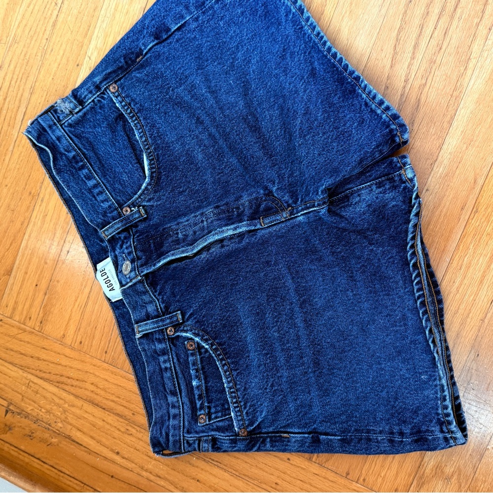 Agolde Classic Denim Shorts